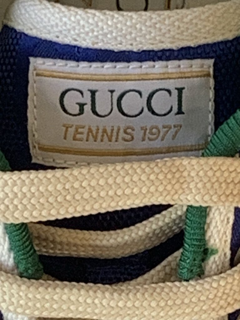 Gucci Blue Off The Grid Sneakers w/BOX