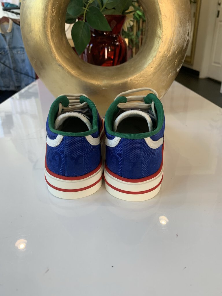 Gucci Blue Off The Grid Sneakers w/BOX