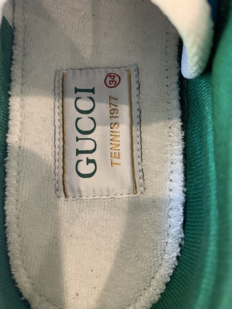 Gucci Blue Off The Grid Sneakers w/BOX