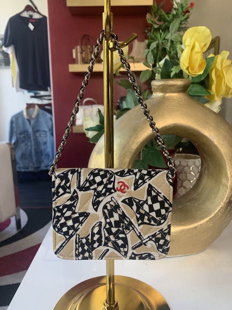 Chanel Flag Print VIP Crossbody w/Box