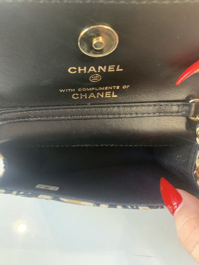 Chanel Flag Print VIP Crossbody w/Box