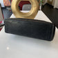 Chanel Black Lambskin Quilted MAXI