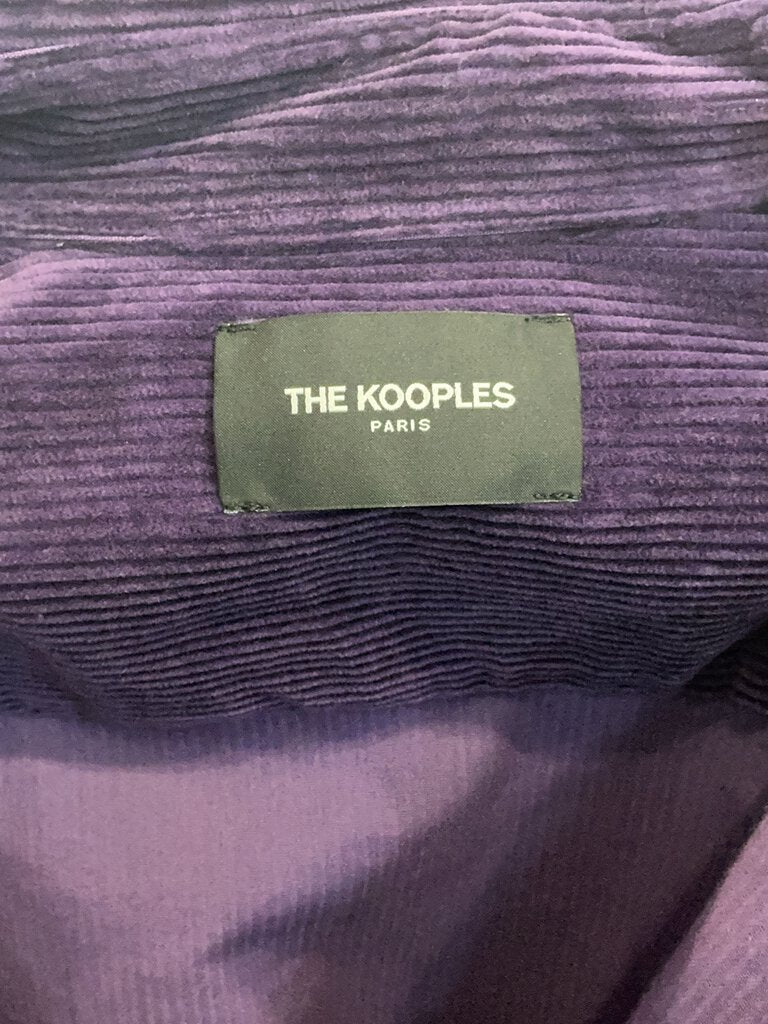 The Kooples Purple Corduroy Jacket