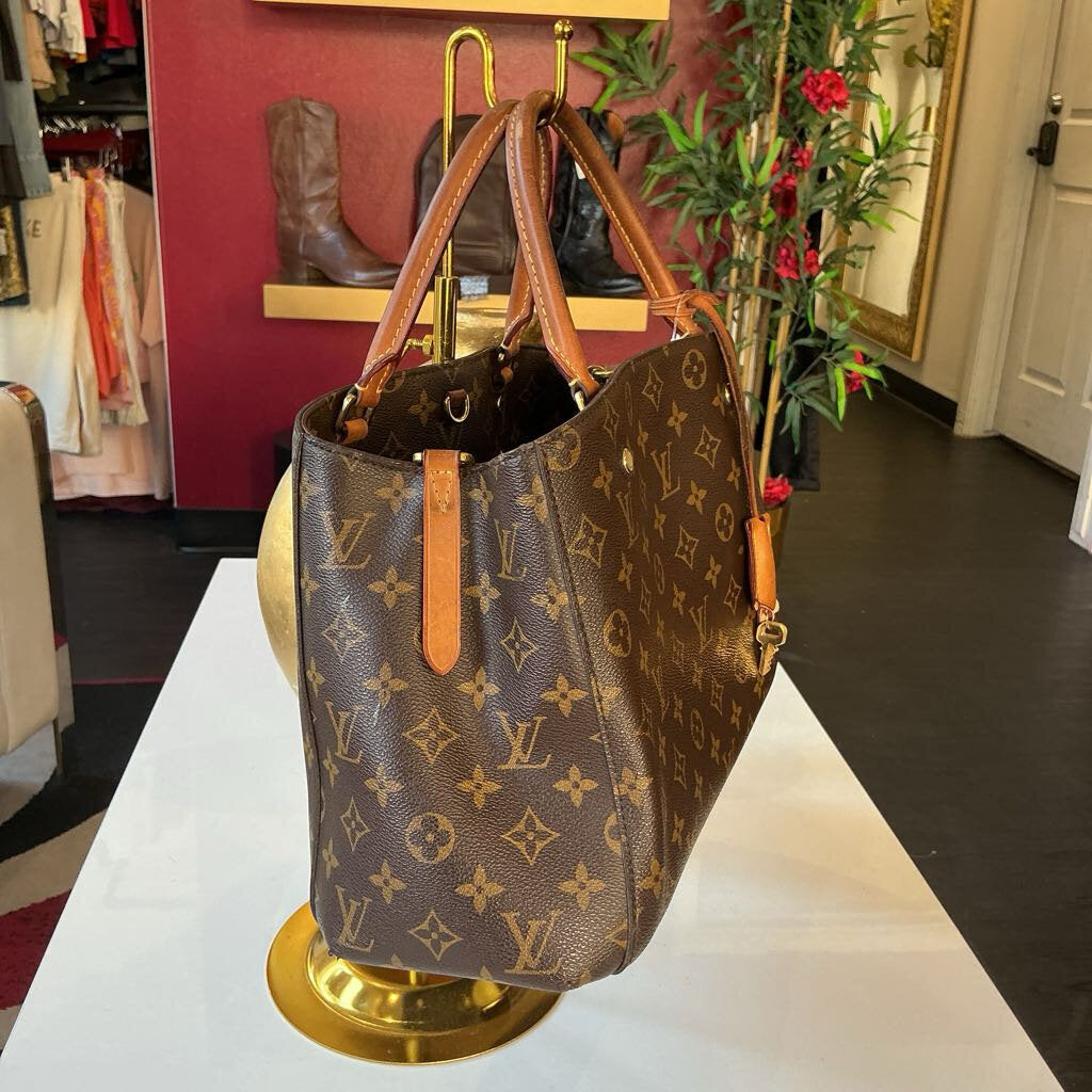 Louis Vuitton Ebene Monogram MM Handbag