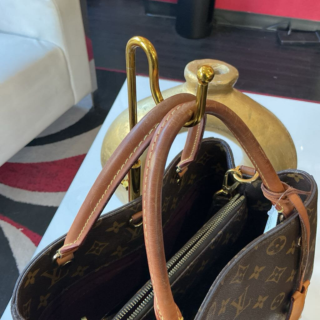 Louis Vuitton Ebene Monogram MM Handbag