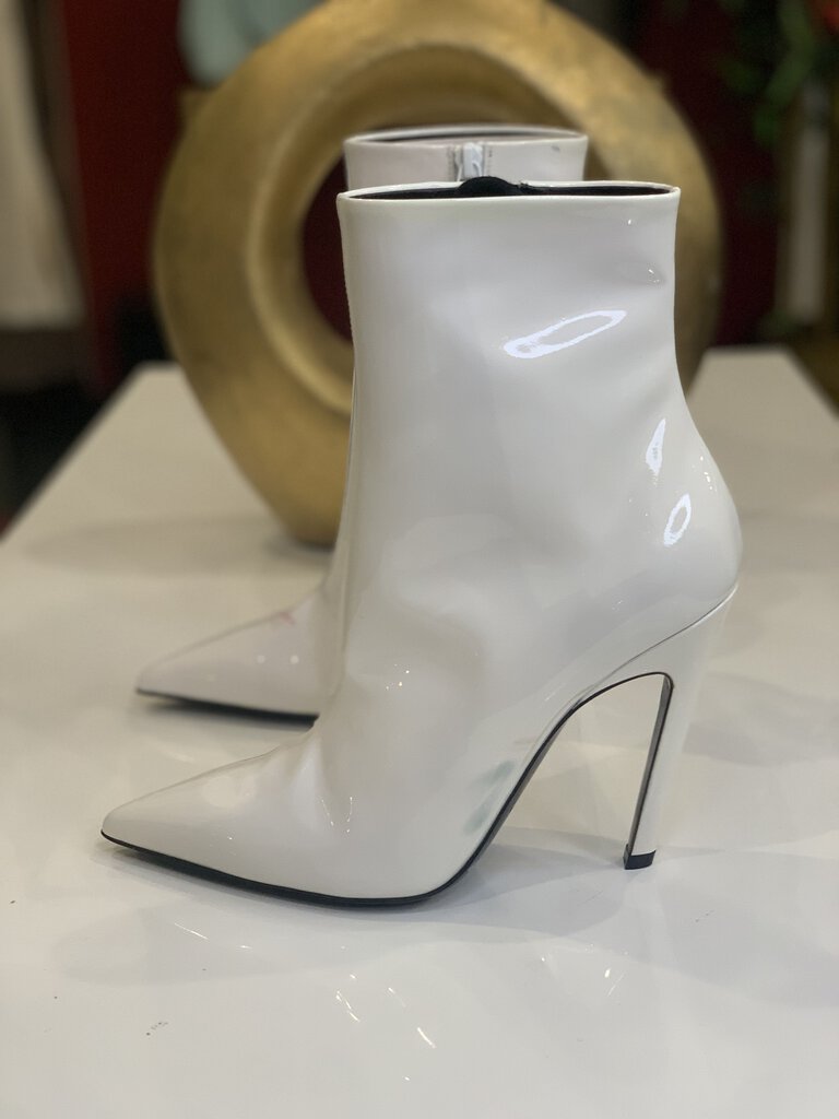 Balenciaga White Ankle Boots *AS IS*