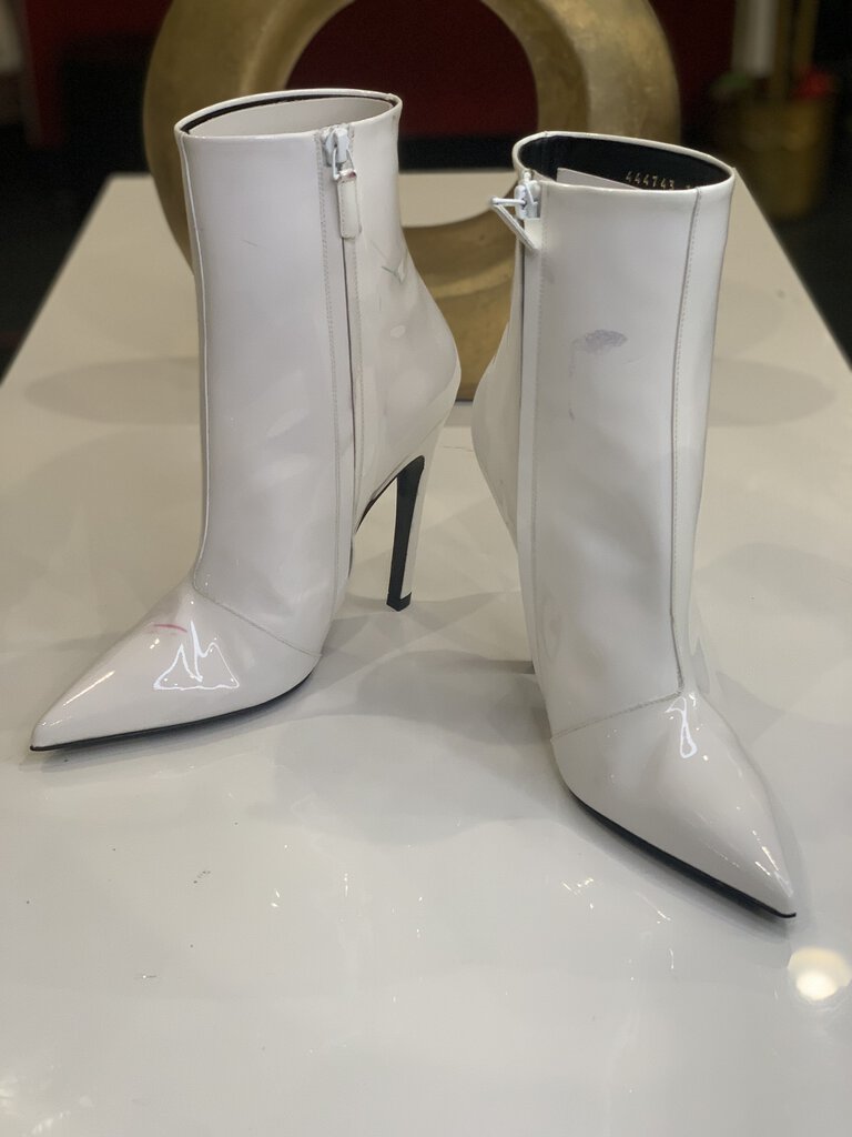 Balenciaga White Ankle Boots *AS IS*