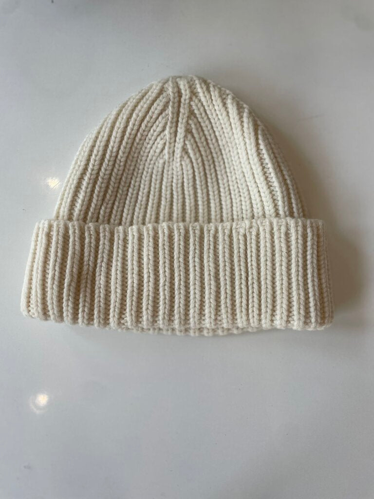 Gucci Cream GG Beanie