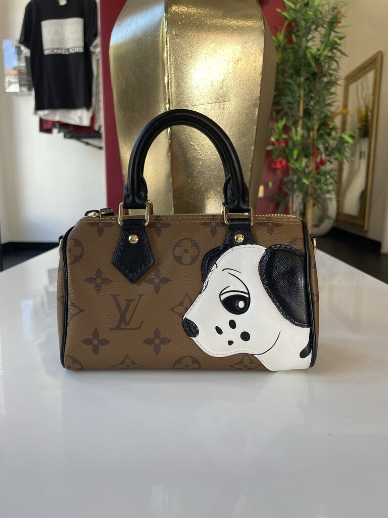 Louis Vuitton x Sun Yitian Nano Speedy Reverse Canvas