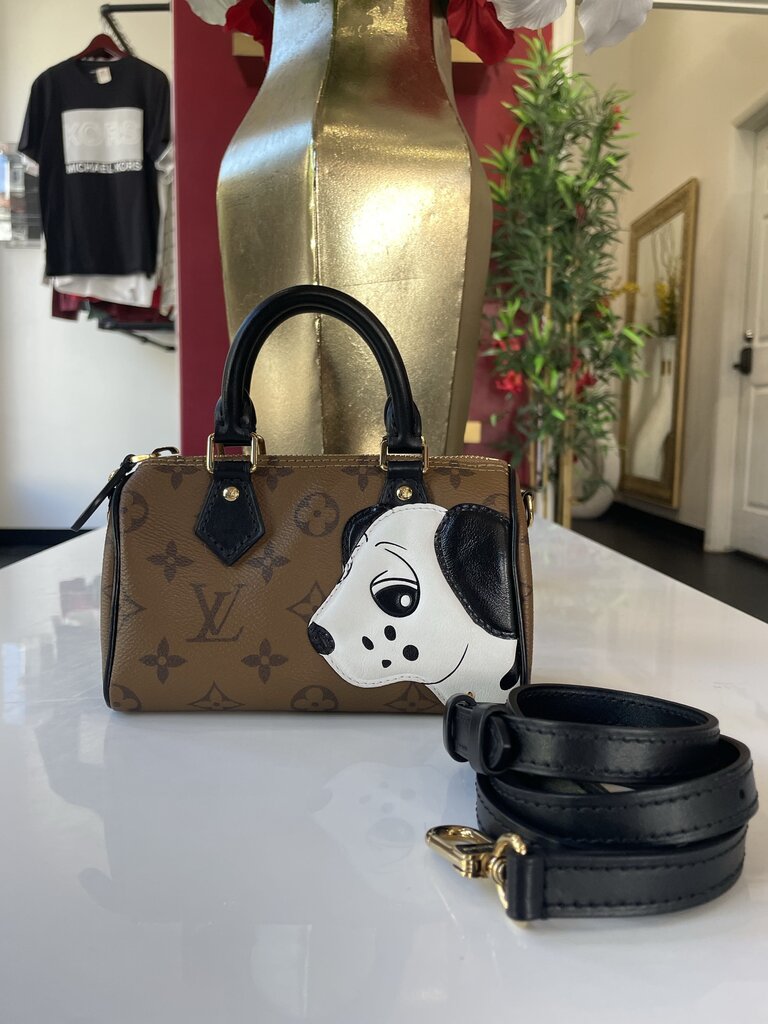 Louis Vuitton x Sun Yitian Nano Speedy Reverse Canvas
