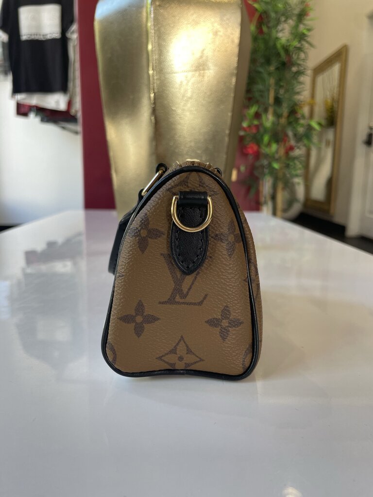Louis Vuitton x Sun Yitian Nano Speedy Reverse Canvas