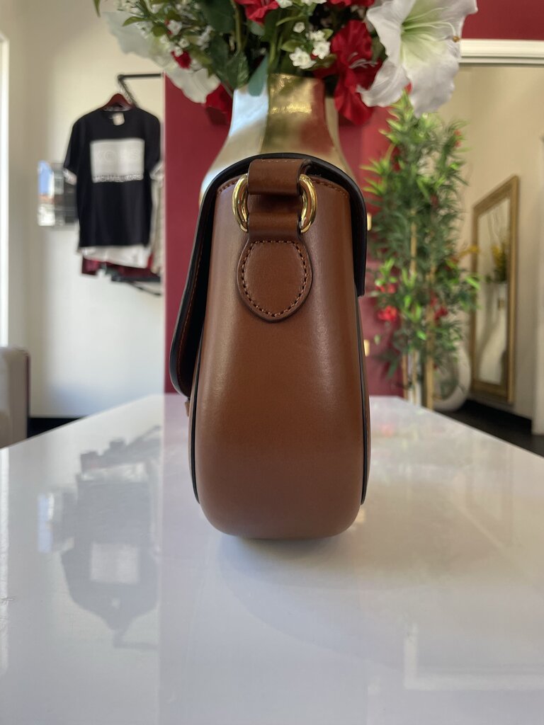 Gucci Cognac Charisma Calfskin Crossbody