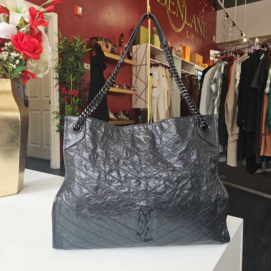 Saint Laurent YSL Niki Medium Shopper Tote Bag
