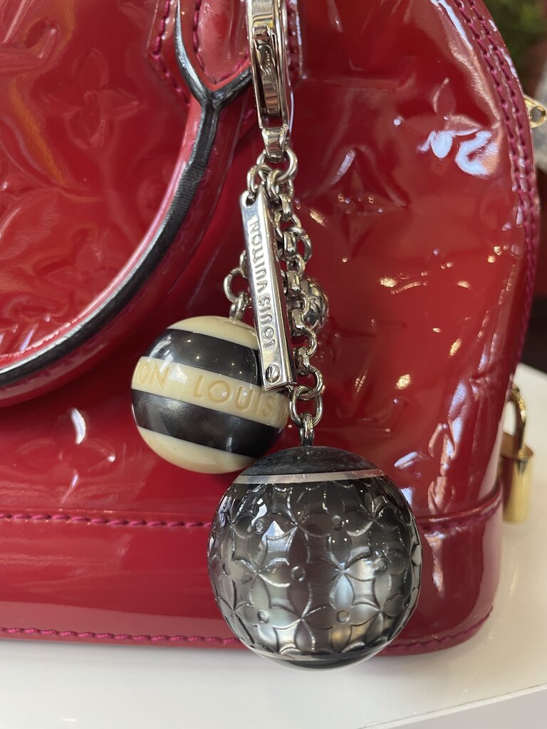 Louis Vuitton Red Alma BB Vernis