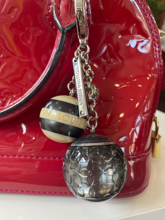 Louis Vuitton Red Alma BB Vernis