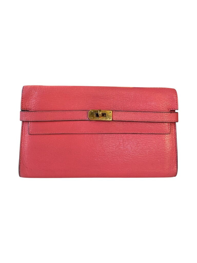 Hermes Kelly Long Leather Wallet