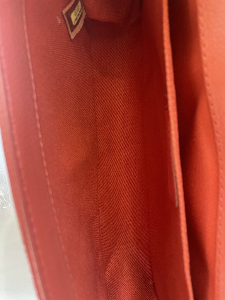 Chanel Medium Red Leather Boy Bag