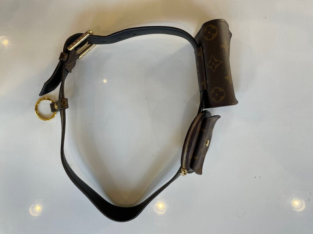 LV Monogram Multi Pocket Belt Bag