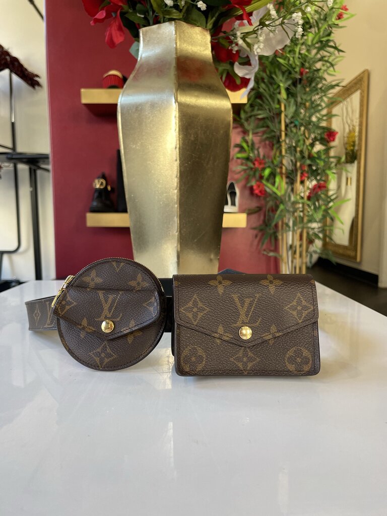 LV Monogram Multi Pocket Belt Bag