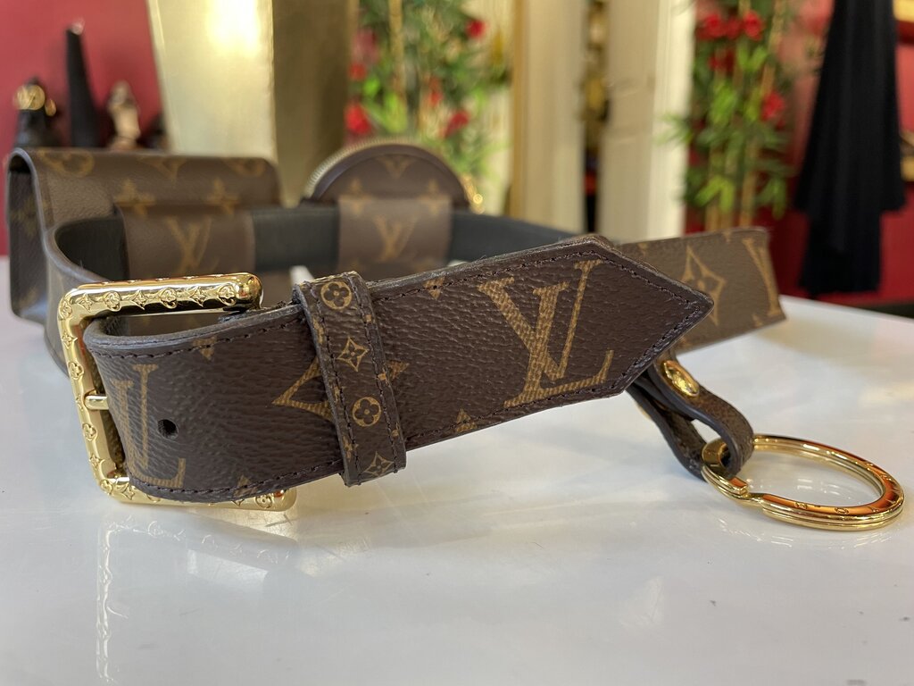 LV Monogram Multi Pocket Belt Bag