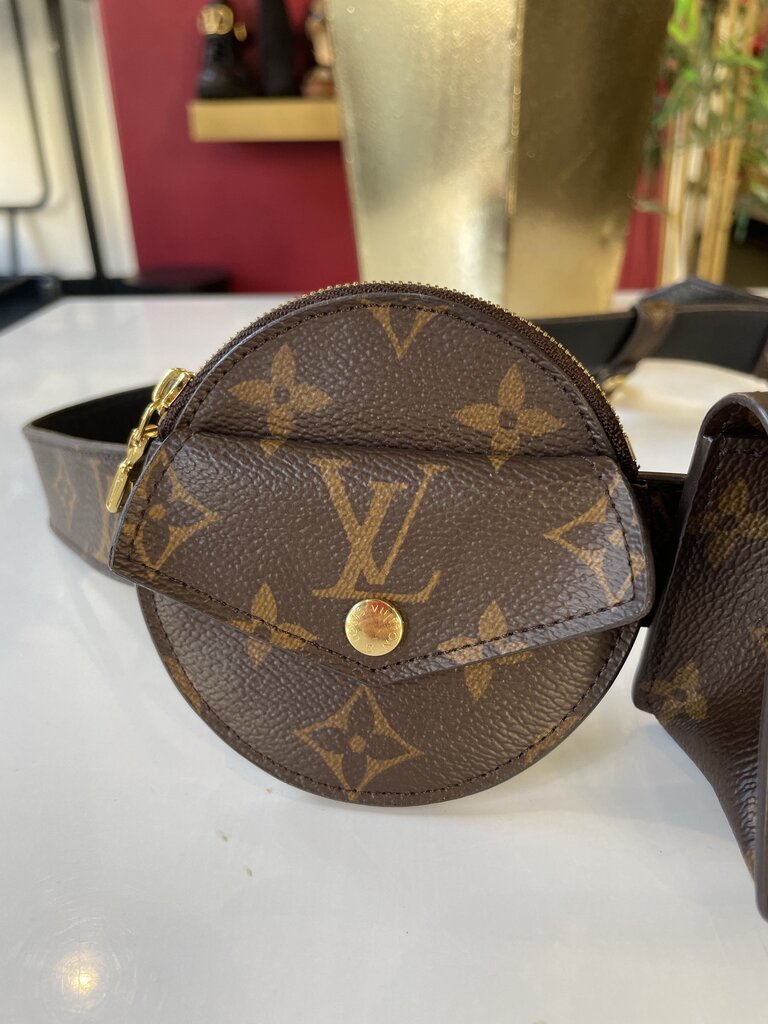 LV Monogram Multi Pocket Belt Bag
