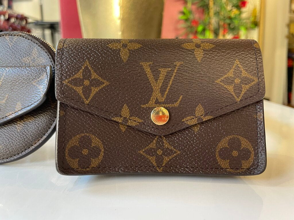 LV Monogram Multi Pocket Belt Bag