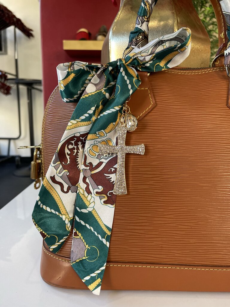 Louis Vuitton Alma Brown Epi Leather Handbag