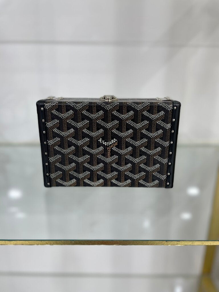 Goyard Navy Trunk Bag