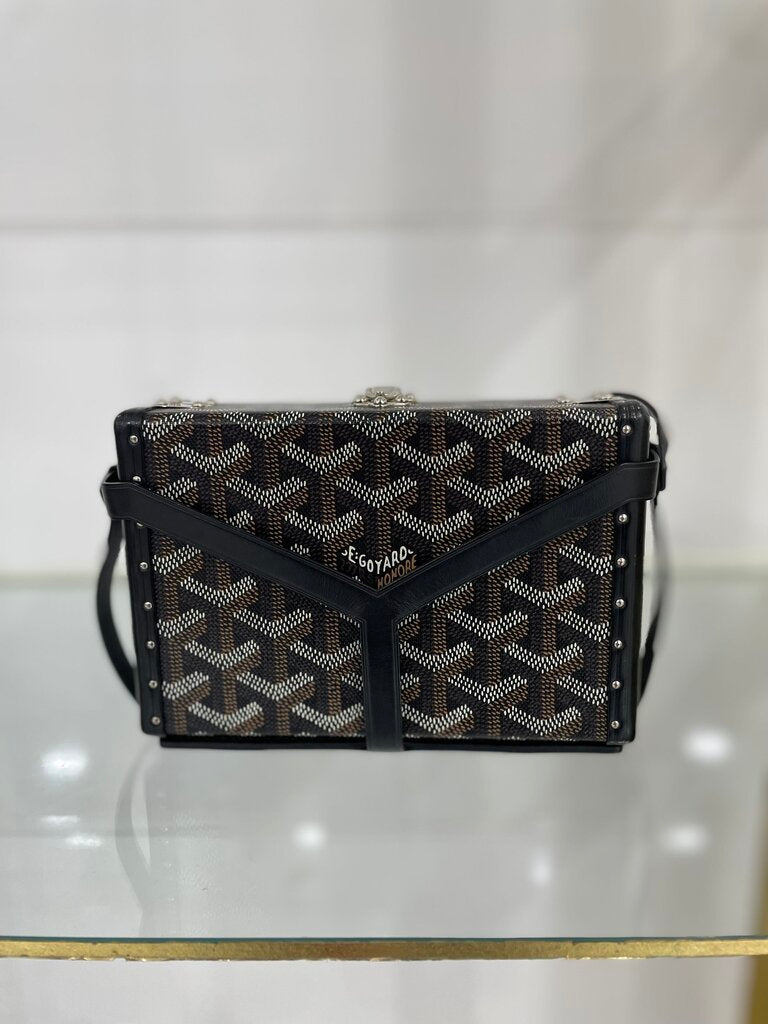 Goyard Navy Trunk Bag