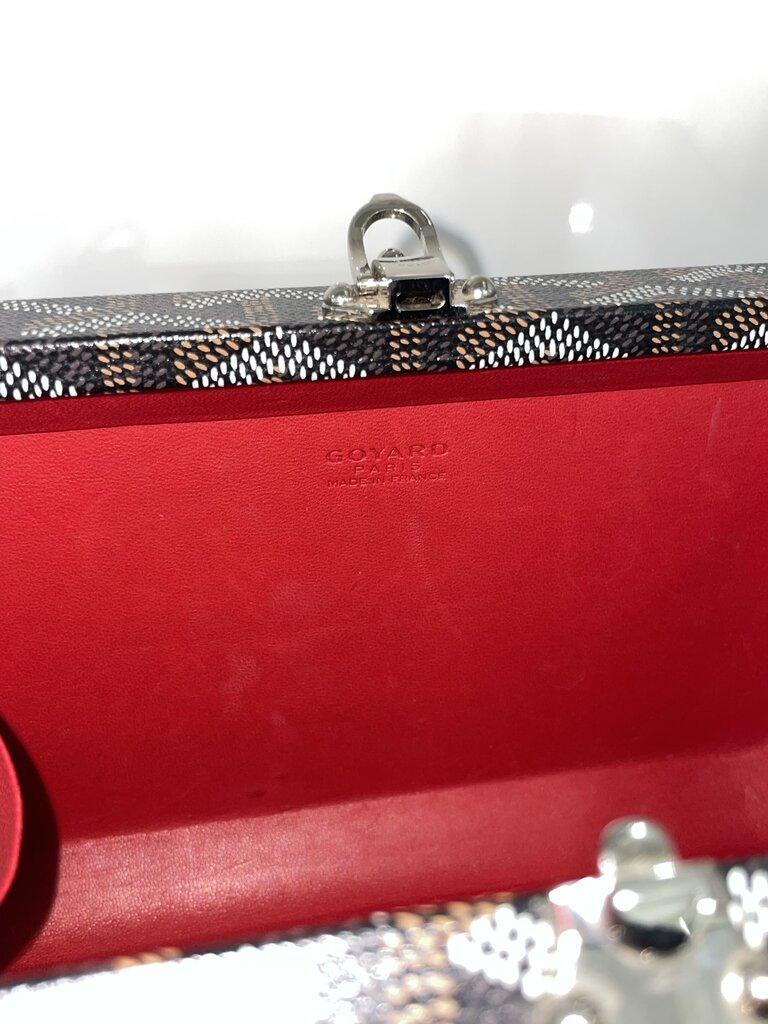 Goyard Navy Trunk Bag