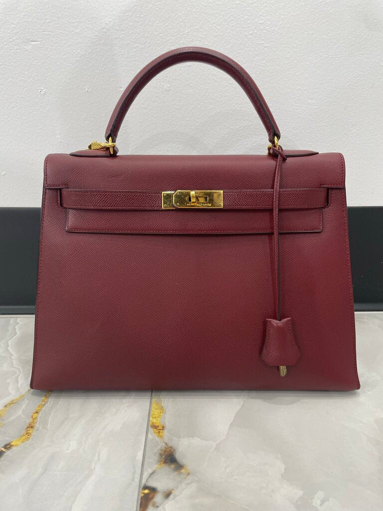 HERMES KELLY 35 SELLIER HANDBAG
