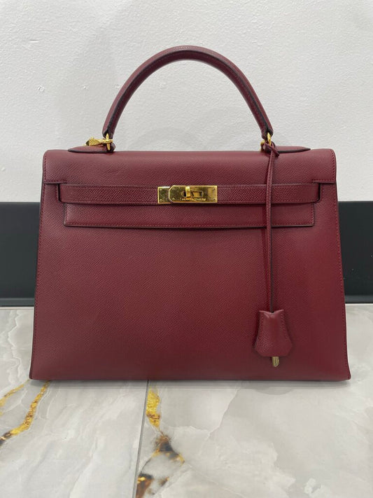 HERMES KELLY 35 SELLIER HANDBAG