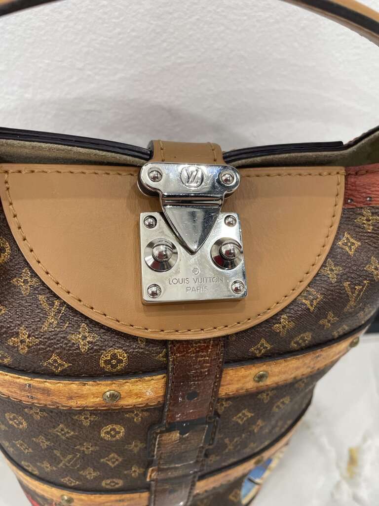 Louis Vuitton LIMITED EDITION TRANSFORMED MONOGRAM TIME TRUNK BAG