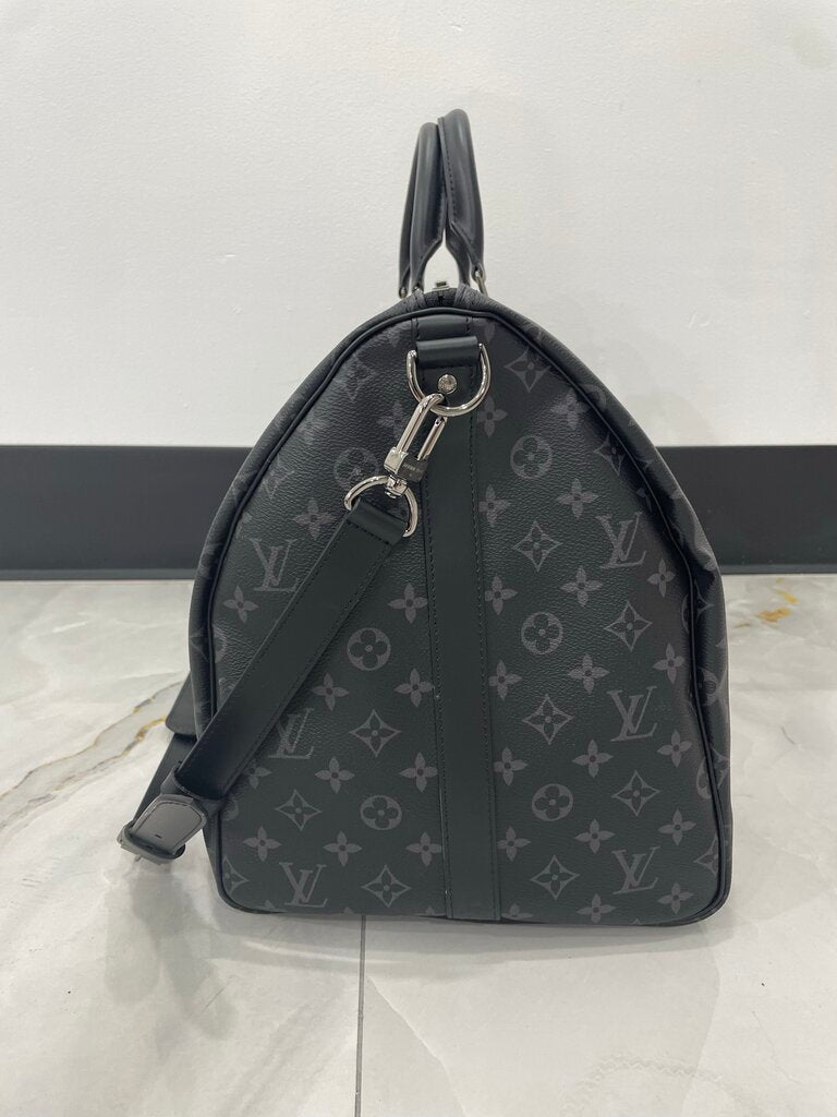 Louis Vuitton Eclipse Canvas / Monogram Keepall 50 *orig retail $2860*