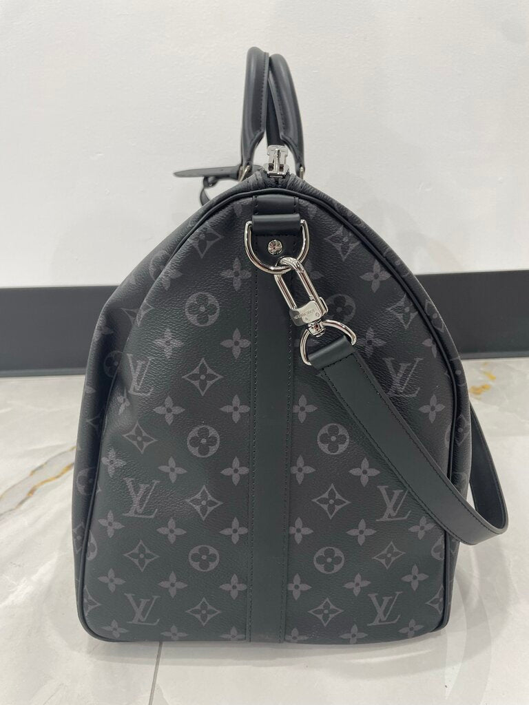 Louis Vuitton Eclipse Canvas / Monogram Keepall 50 *orig retail $2860*
