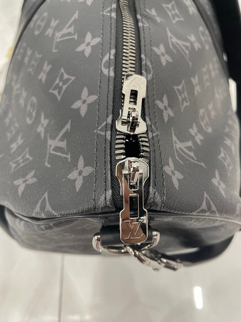 Louis Vuitton Eclipse Canvas / Monogram Keepall 50 *orig retail $2860*