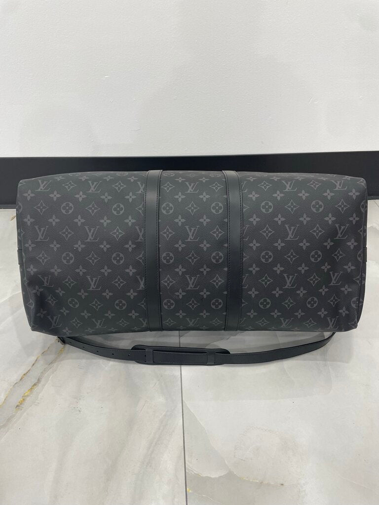 Louis Vuitton Eclipse Canvas / Monogram Keepall 50 *orig retail $2860*