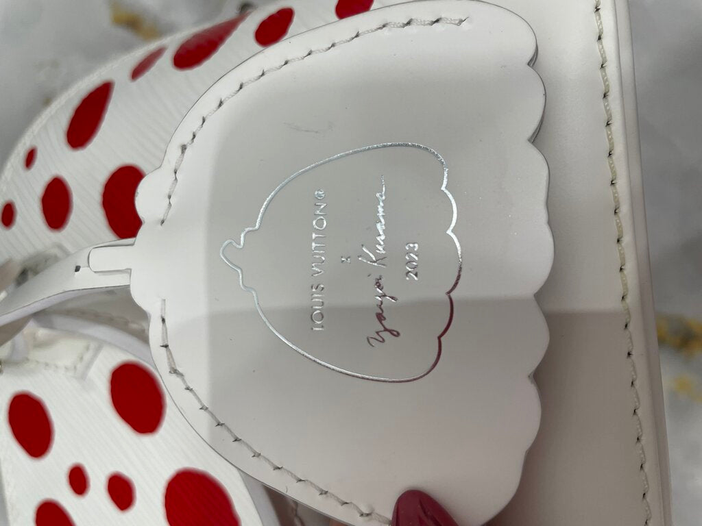 Louis Vuitton x YK White/Red Epi Alma BB