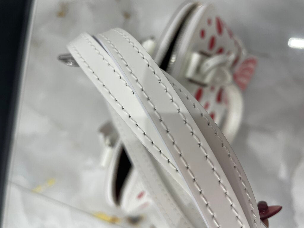 Louis Vuitton x YK White/Red Epi Alma BB