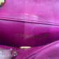 Chanel Pink Lambskin Leather 24k Gold Hardware Mini Crossbody