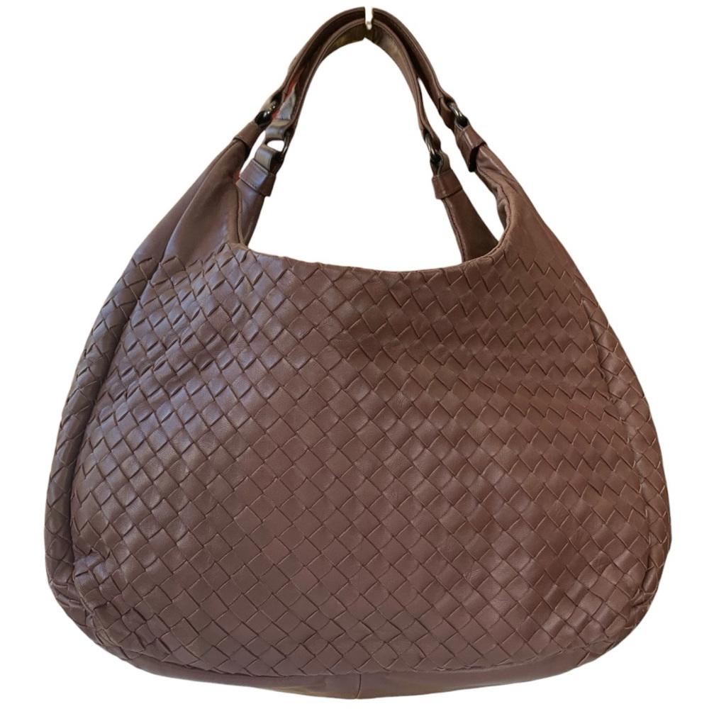 Bottega Veneta Brown Woven Shoulder Bag