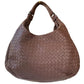 Bottega Veneta Brown Woven Shoulder Bag