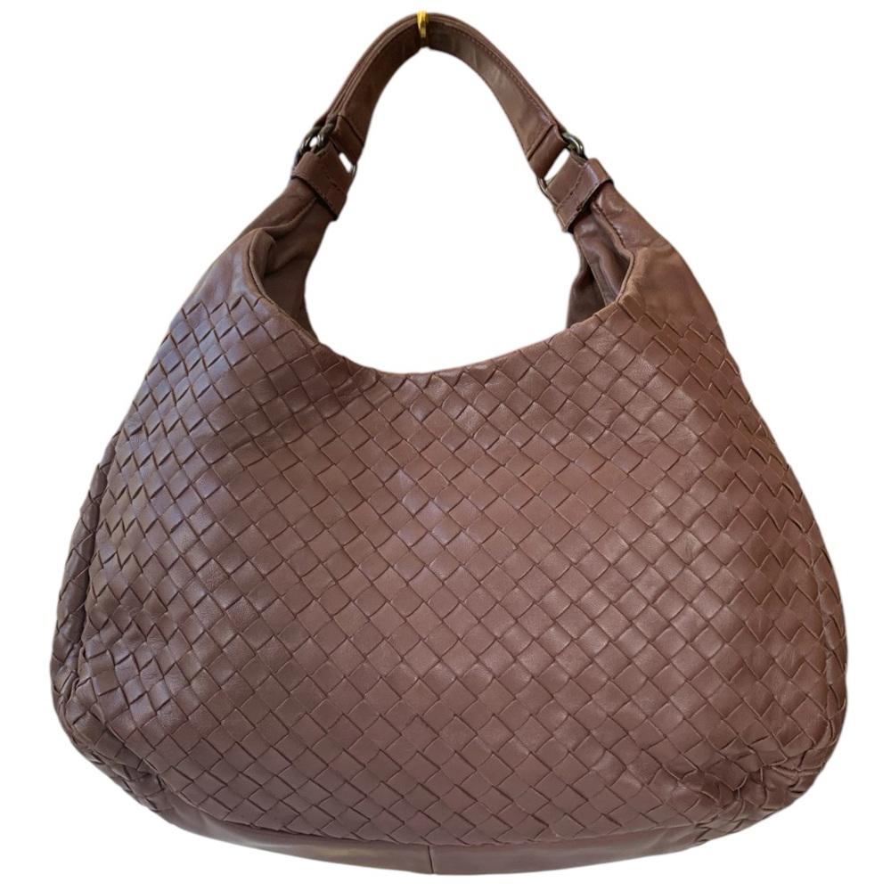 Bottega Veneta Brown Woven Shoulder Bag
