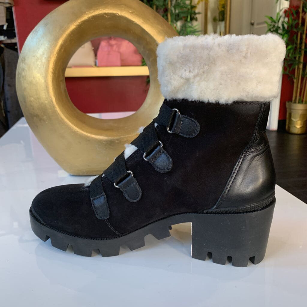 Schutz Black Arethusa Boots *orig retail $250*